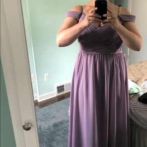 Sorella Vita dusty lavender bridesmaid dress